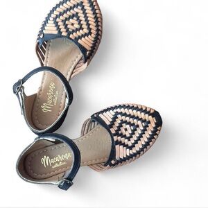 Macarena Collection Leather Huarache Sandals | Women’s Handmade Mexican Style